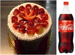 4-6 Kişilik Çilekli Pasta Taze