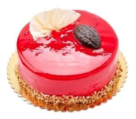 4 ile 6 kişilik kişilik Klasik sade Frambuazlı yaş pasta Doğum günü pastası