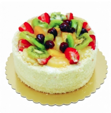 6-9 Kişilik Karışık Meyveli Şık ve Lezzetli Modern Pasta