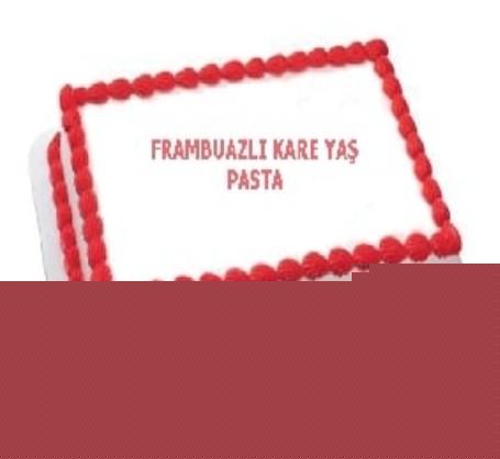 80 Kişilik Frambuazlı Yaş Pasta - Kutlama Denince Akla Gelen Lezzet
